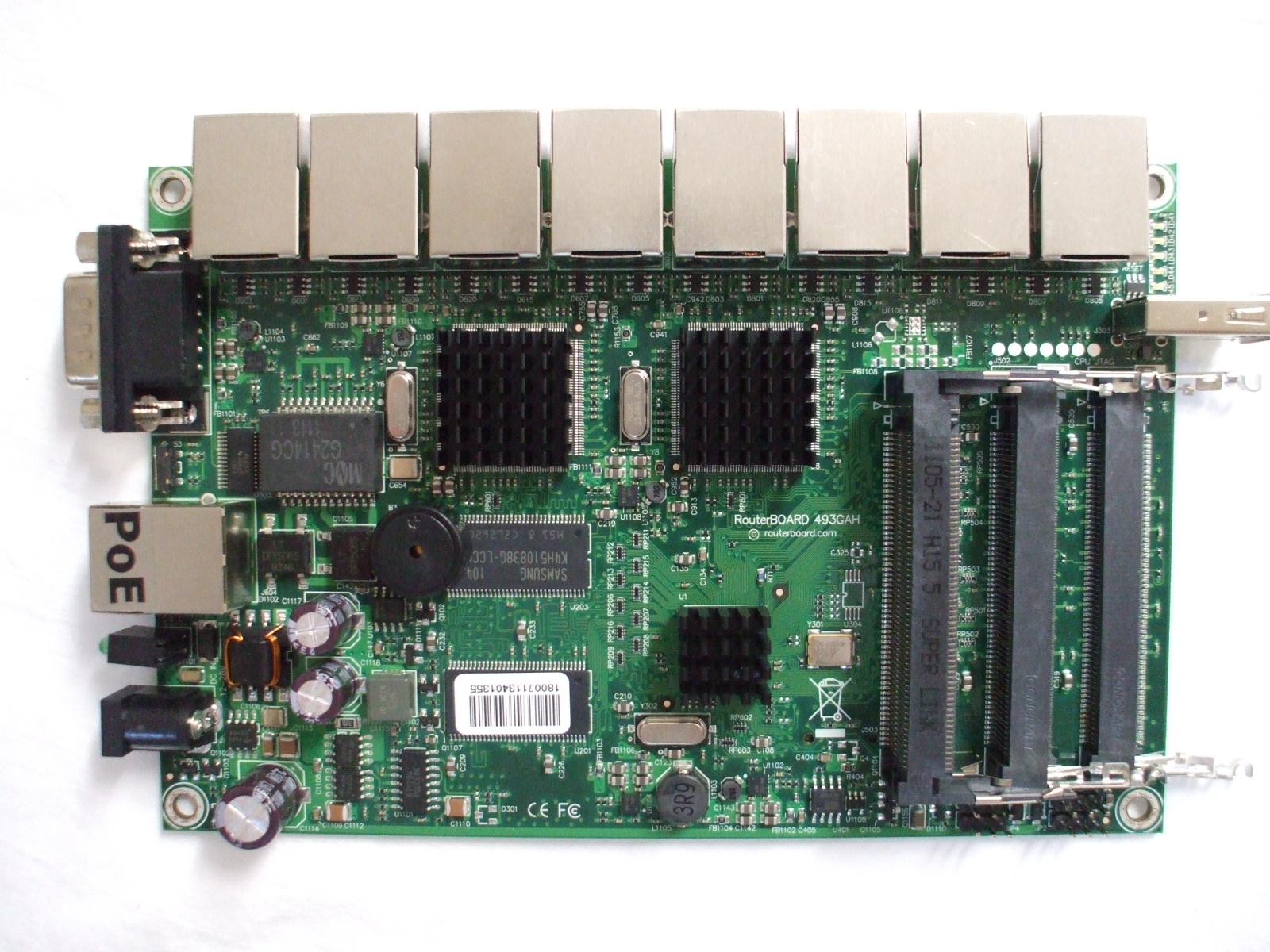 OpenWrt Wiki] MikroTik Routerboard RB493G